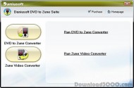 Daniusoft DVD to Zune Suite screenshot